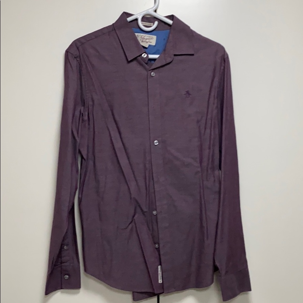 Penguin Dress Shirt: Size M